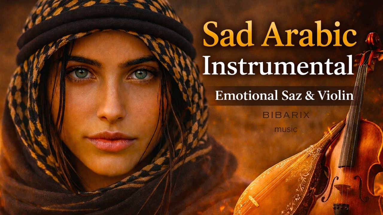 Sad Arabic Instrumental — Emotional Saz & Violin Music | Deep Middle Eastern Vibes