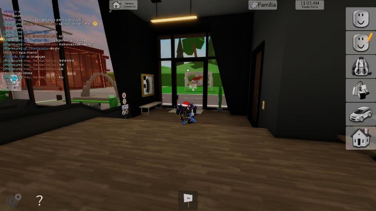 SENDO ADOTADO NO BROKEN HAVEN #roblox 