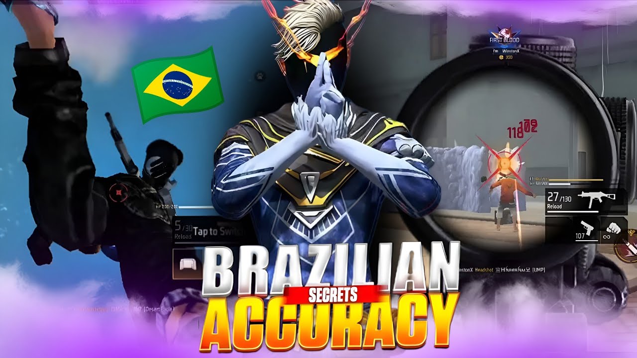 Increase your Accuracy like Brazilian players 🇧🇷 Use these Secret Methods 🤫 | 100% Working 🔥 