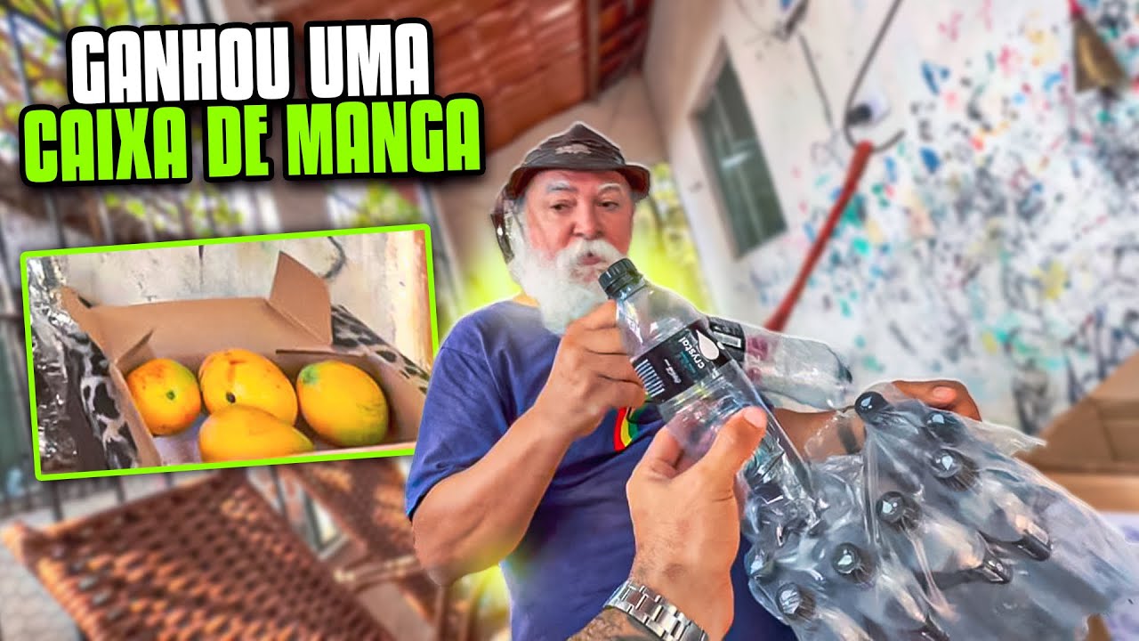LUIZ DO SOM GANHOU UMA CAIXA DE MANGA | RECEBIDOS DO LUIZ DO SOM 