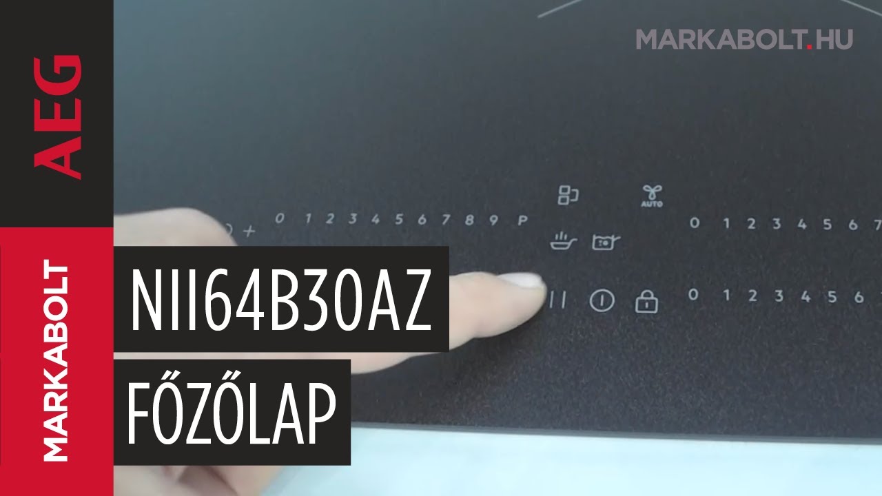 AEG NII64B30AZ beépíthető főzőlap – Márkabolt.hu