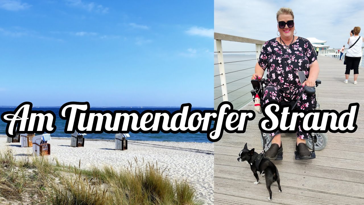 Mit Kerstin am Timmendorfer Strand 🏖♿ #rollstuhlerlebnisreisen #hamburgistfüralleda #ostsee