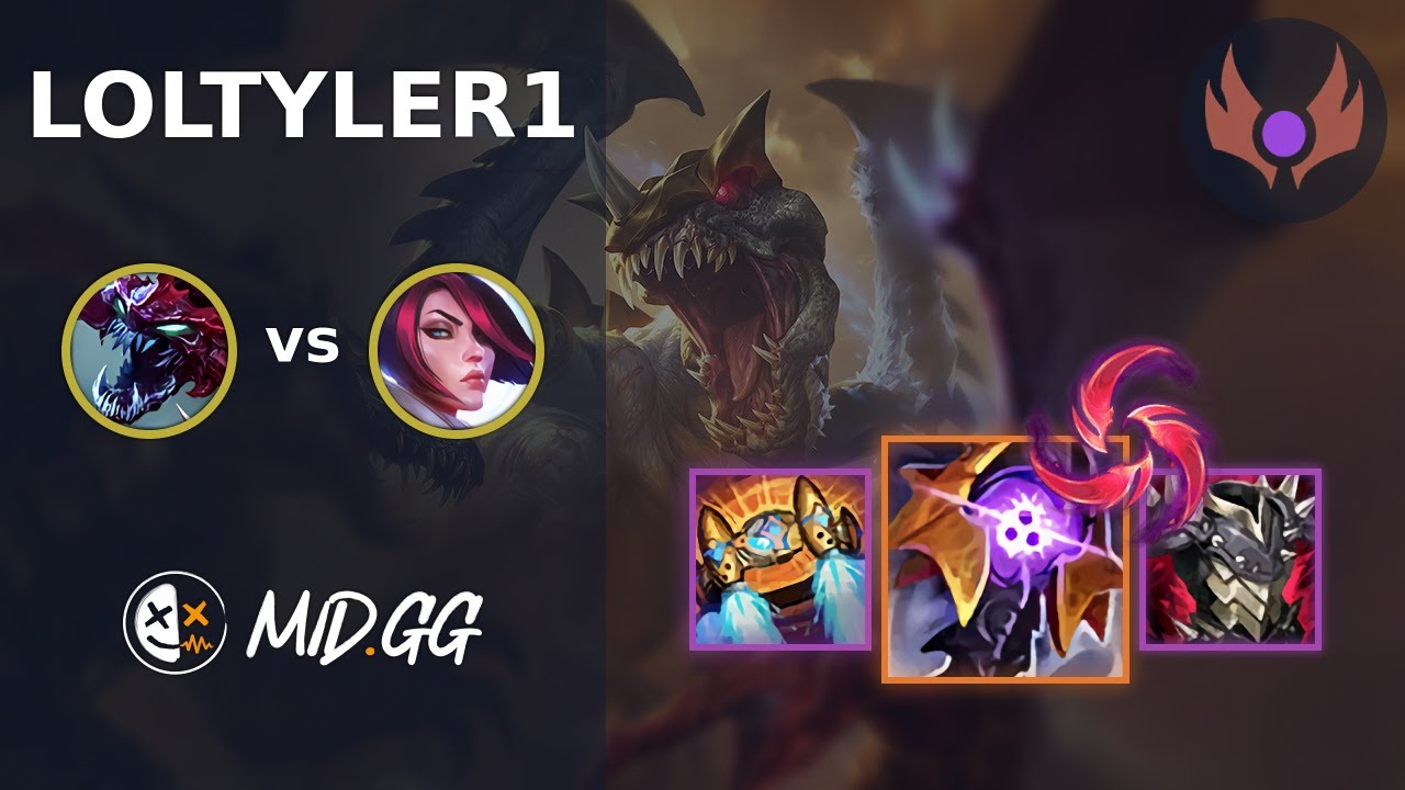MID.GG: [ loltyler1 ] Cho'Gath TOP vs Fiora | NA MASTER | LOL Season 2026