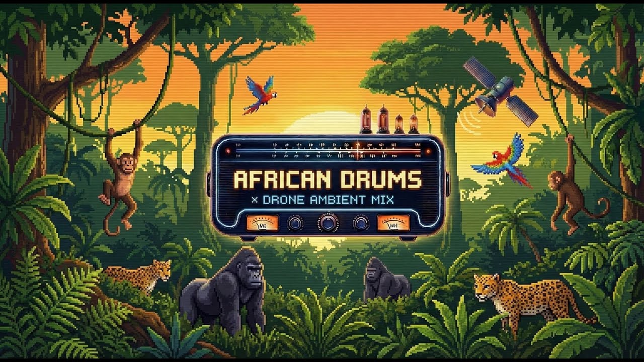 Tribal Drone Ambient 🌅 • Mix No.2 • Relax, Meditate & Focus • Hypnotic Rhythms Mix