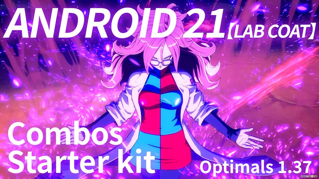 【DBFZ 1.37】白衣21号コンボ【スターターキット】