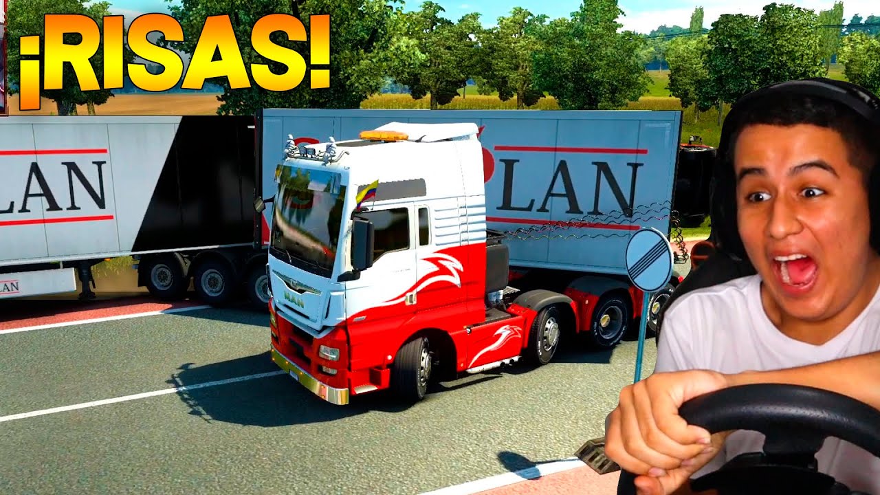 ¡LOS CHOQUES MÁS DIVERTIDOS DE EURO TRUCK SIMULATOR 2! | Multijugador