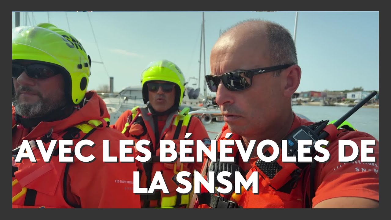 Sauvetage en mer : avec des b&eacute;n&eacute;voles de la SNSM sur le Bassin d'Arcachon