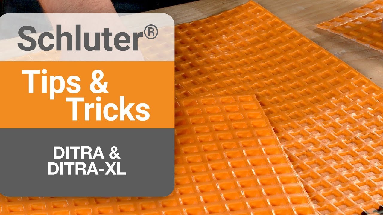 How to choose between DITRA & DITRA-XL