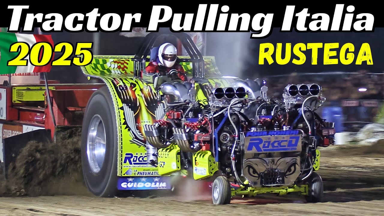 Tractor Pulling Rustega di Camposampiero 2025 by ATPI Italia Championship - Flames, Show & More! 💥