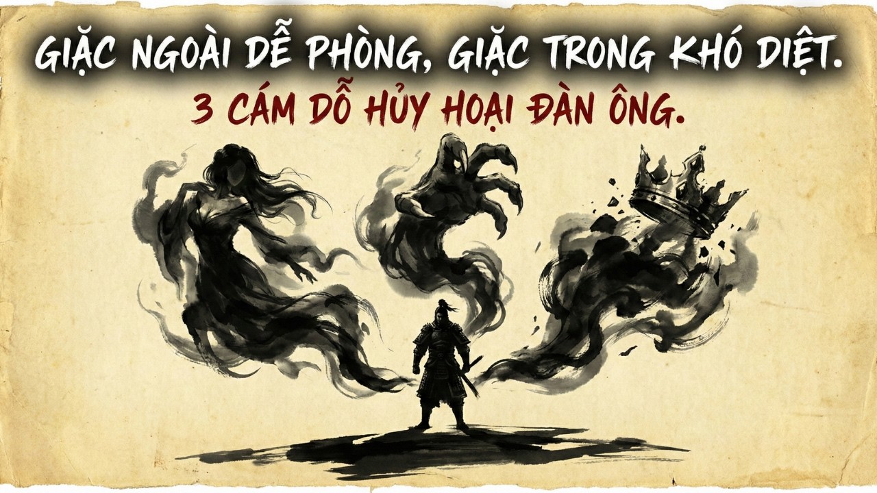 3 Cám Dỗ Tàn Độc Hủy Diệt Tương Lai Một Người Đàn Ông | Sổ Tay Nhân Sinh