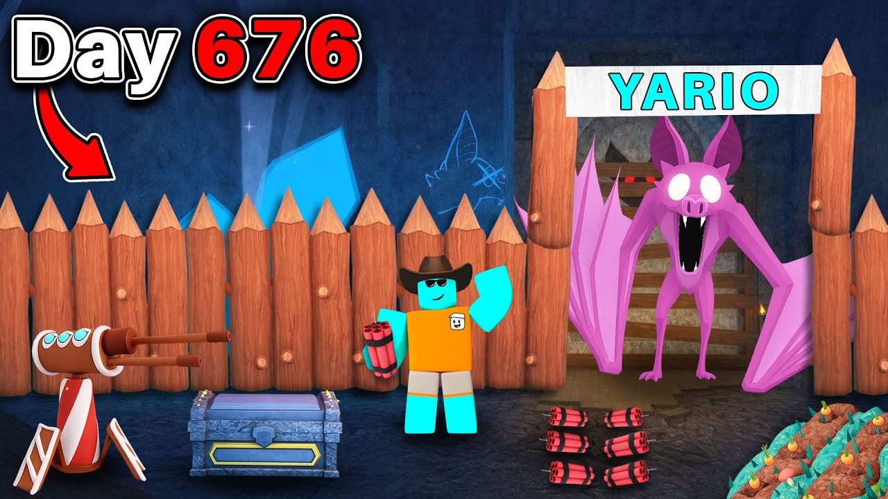 I Survived in NEW CAVES Part 2 for 99 Nights in the Forest!