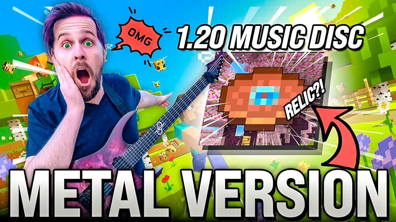 Minecraft (1.20 Music Disc / RELIC) goes harder!🎵 Metal/Diamond Version