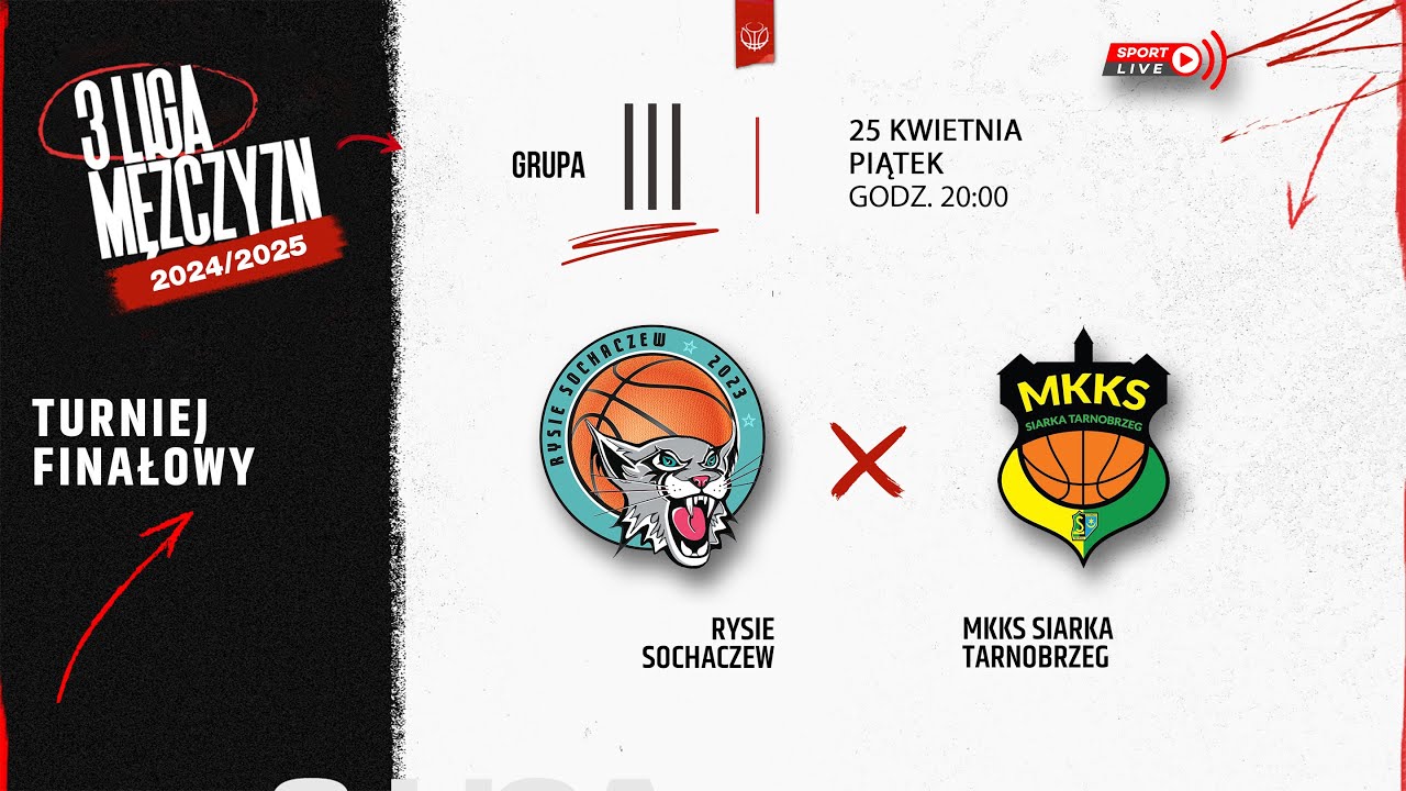 Rysie Sochaczew - MKKS Siarka Tarnobrzeg (Finał 3 LM)