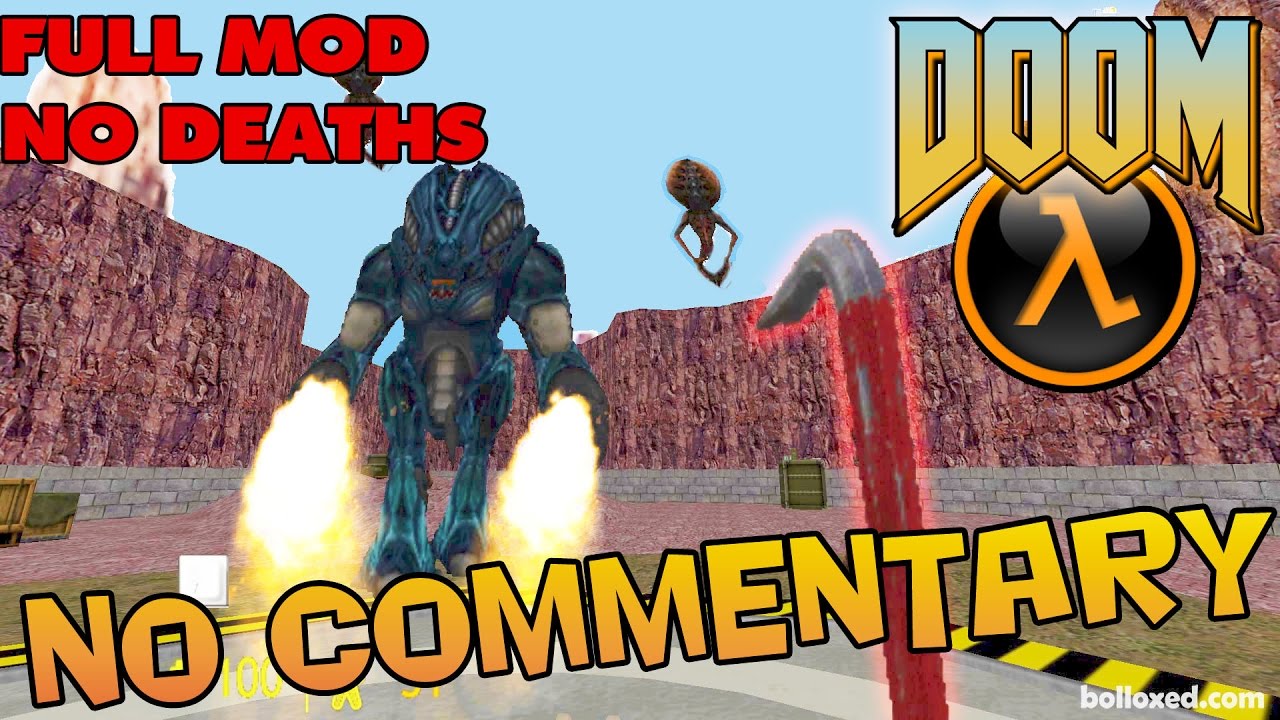 Half-Life in DOOM - Paranoid Mod  - Full Walkthrough