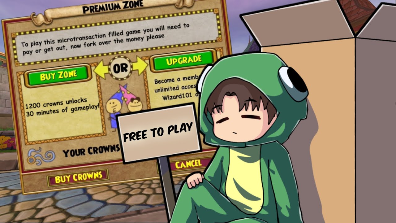 Насколько бесплатна игра Wizard101?