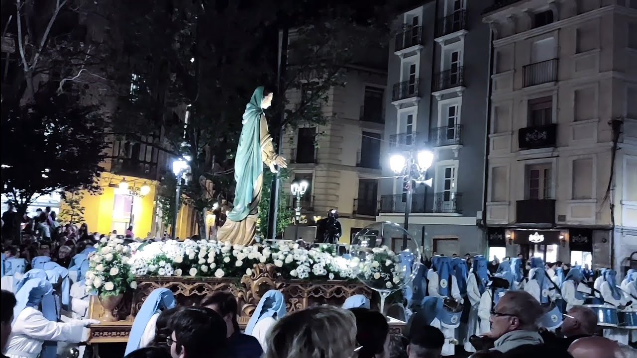 Llegada de Santa María de la Esperanza a San Cayetano | Semana Santa en Zaragoza