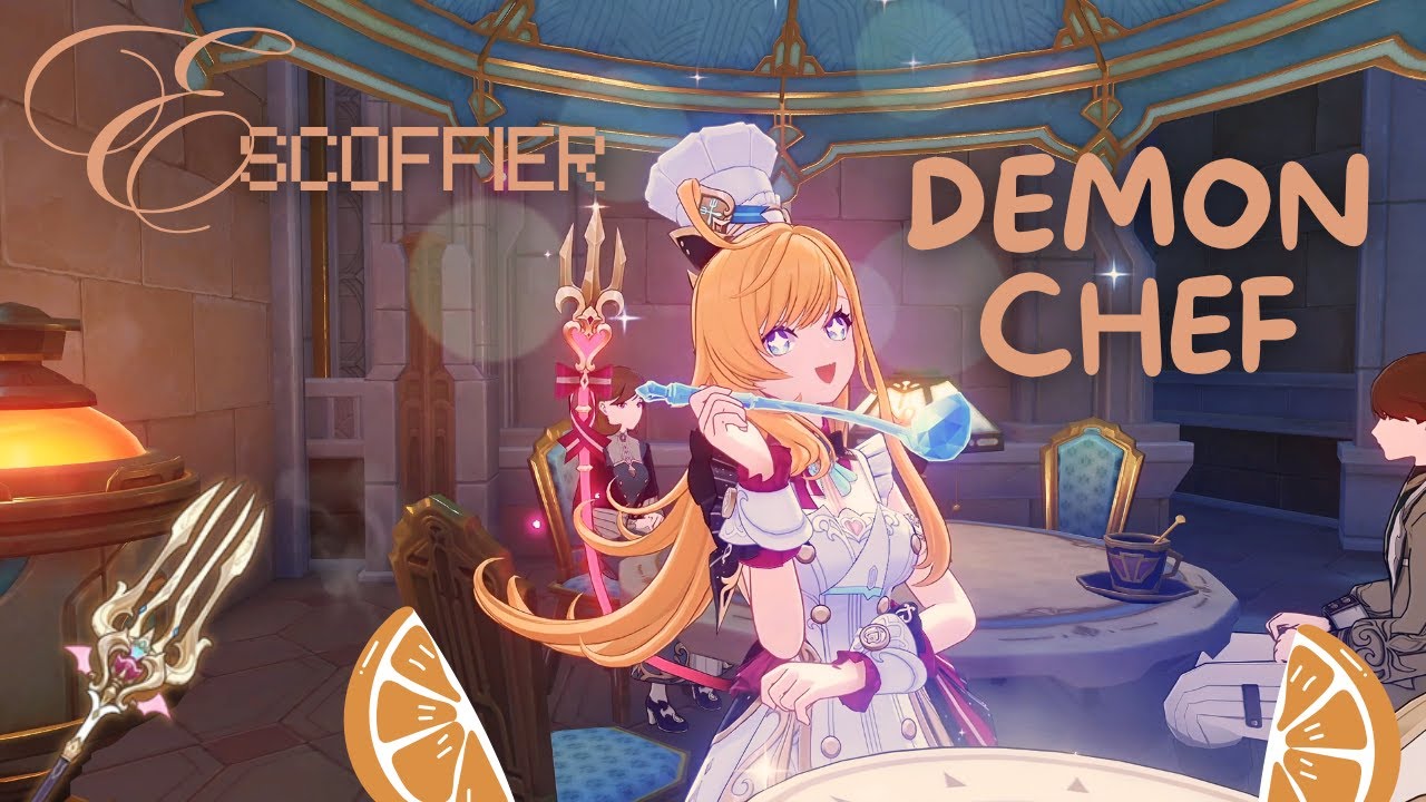 let's pull escoffier 𓎩 building, leveling, testing ₊˚｡⋆❆⋆｡˚₊ cozy genshin gameplay
