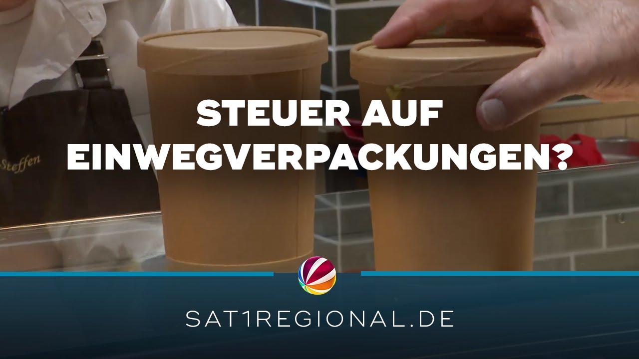 Streit um geplante Steuer auf Einwegverpackungen