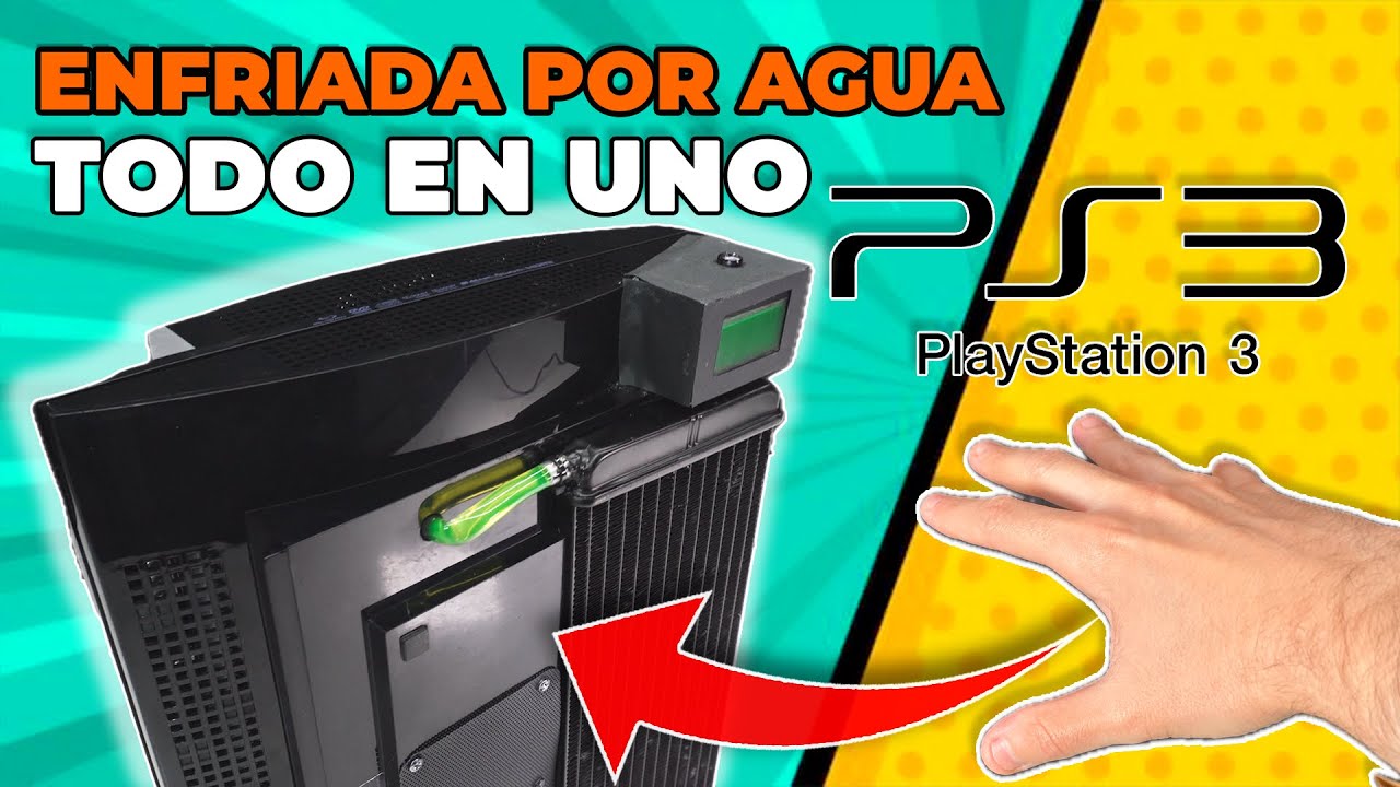 💦 La PS3 "ORIGINAL" DEFINITIVA (con REFRIGERACIÓN LIQUIDA)