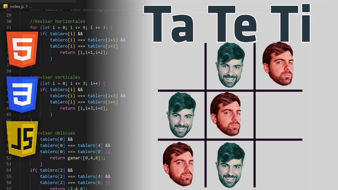 Creá un Ta Te Ti en HTML CSS y JAVASCRIPT: Paso a paso