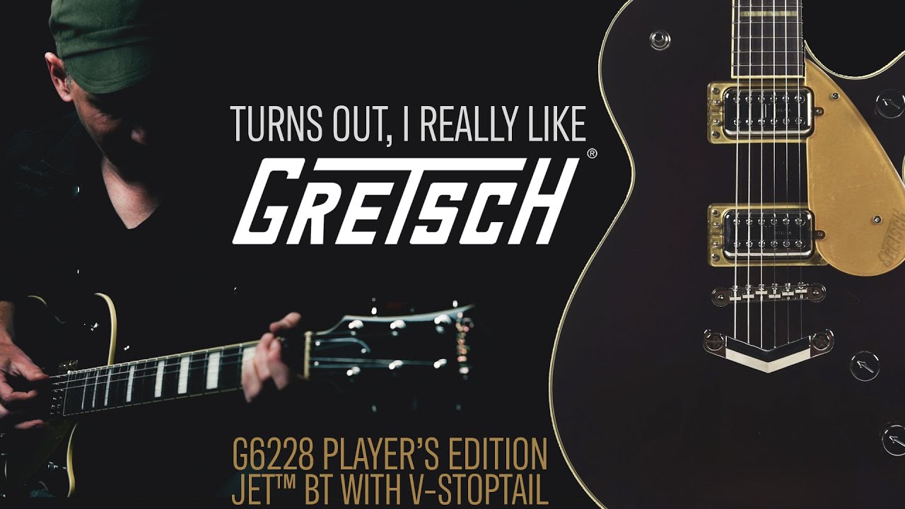 Demos in the Dark // Gretsch G6228 Players Edition Jet // Guitar Review