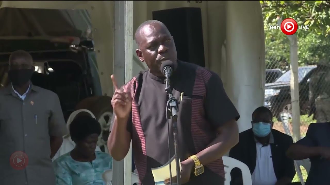 Opposition MP Oulanya kneels before Museveni: Come to our rescue Your Excellency, we're very annoyed