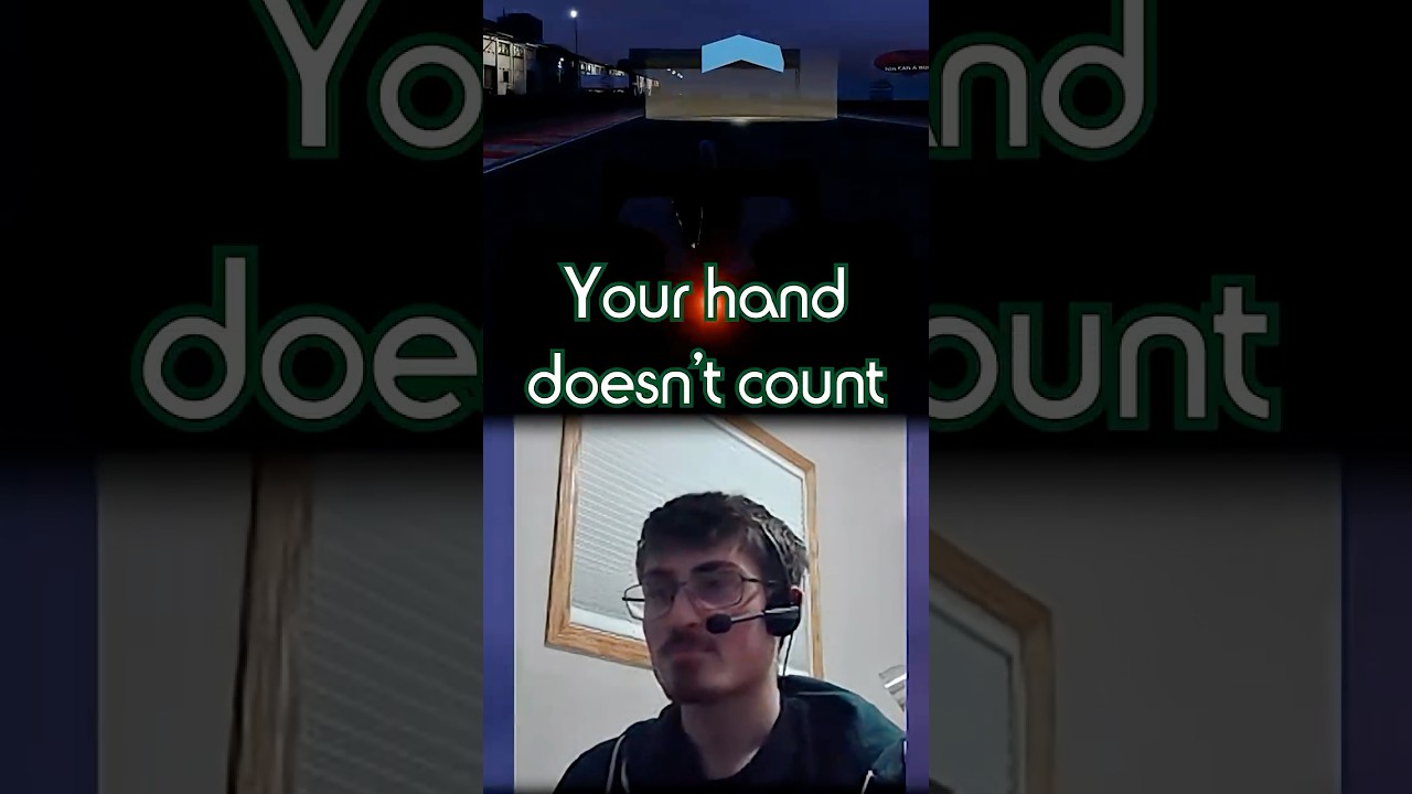 Your hand doesn&rsquo;t count #gtav #gaming