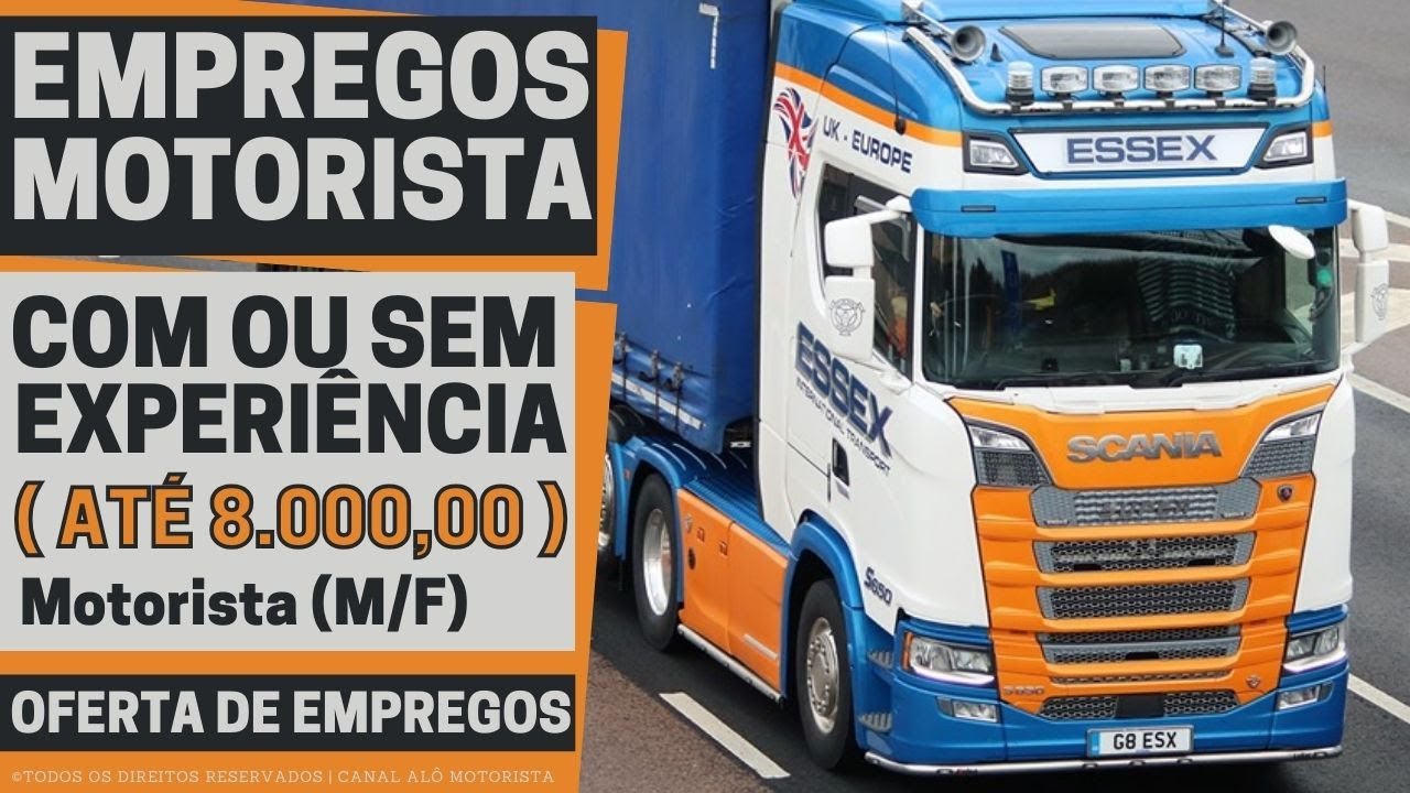 🚛 [400 VAGAS] SEM EXPERIÊNCIA E COM EXPERIÊNCIA | VAGAS PARA MOTORISTA 2025