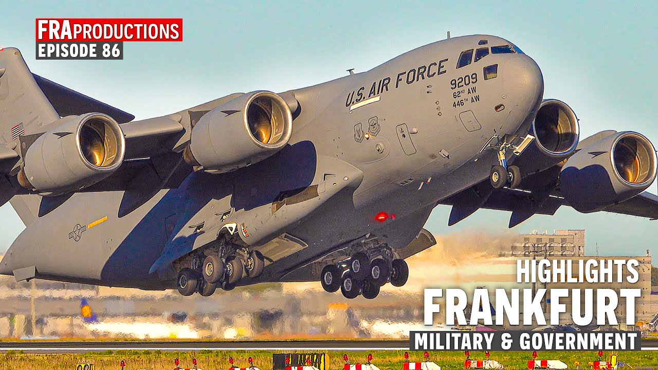 Planespotting Frankfurt: Military Operations & Government Flights