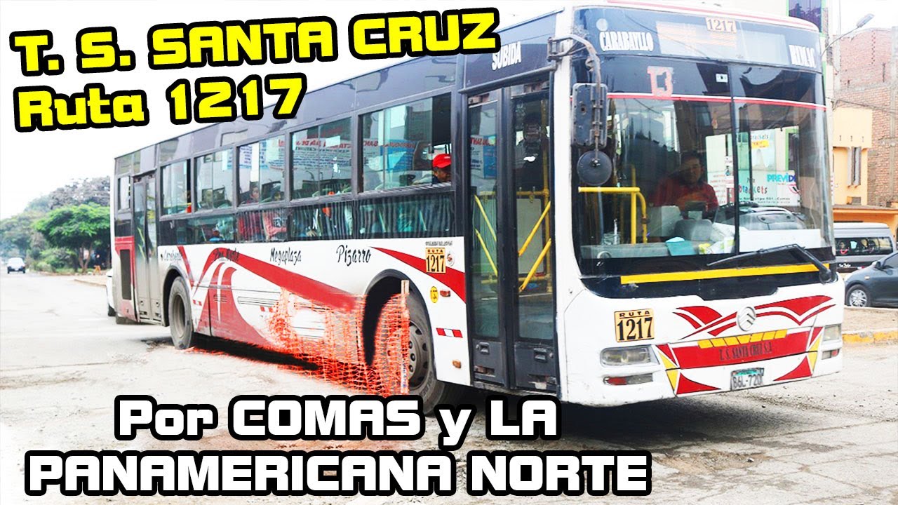 DISTRITO DE COMAS y PANAMERICANA NORTE | EMPRESA SANTA CRUZ S.A. Ruta 1217 LINEA 13