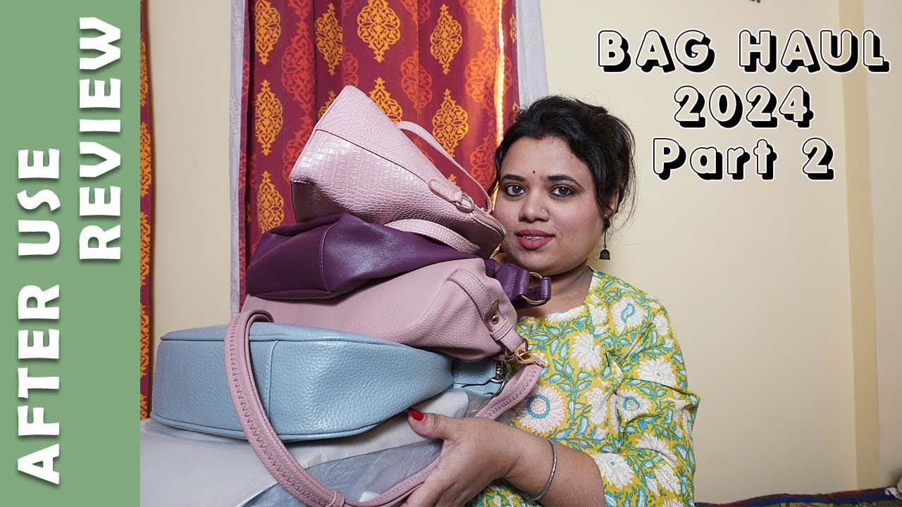 Bag Haul 2024 Part 2 | Lino Perros, Lavie, Caprese & Van Heusen | Honest Review After Use & Tips