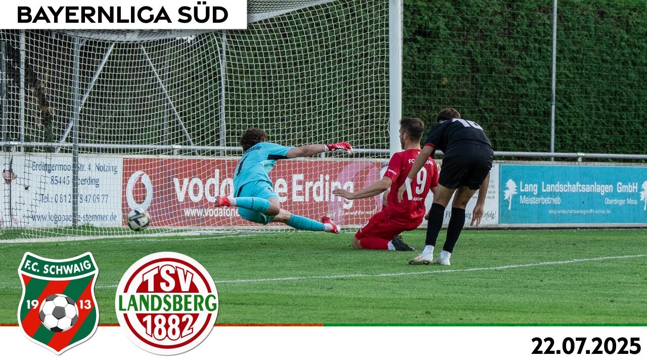FC Schwaig vs. TSV 1882 Landsberg // Bayernliga Süd