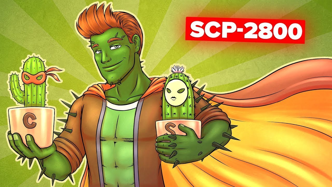 SCP-2800 - Cactusman (SCP Animation)