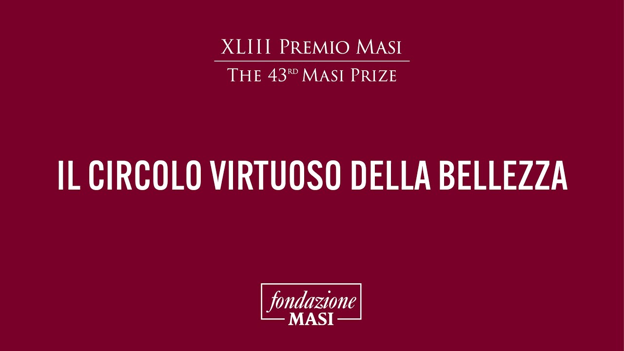 43° Premio Masi: i vincitori | 43rd Masi Prize: the winners