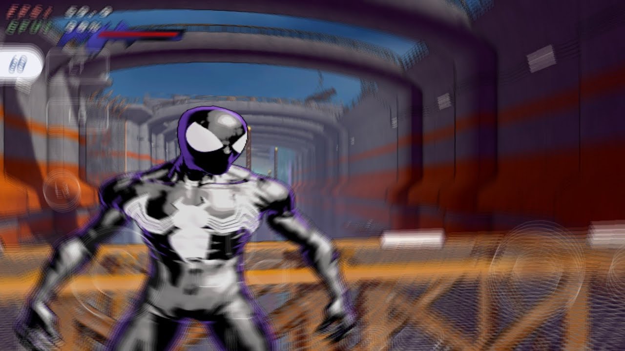 Test (60fps)Spider man Shattered Dimensions (FPS TEST) on poco f1 in game hub emulator 
