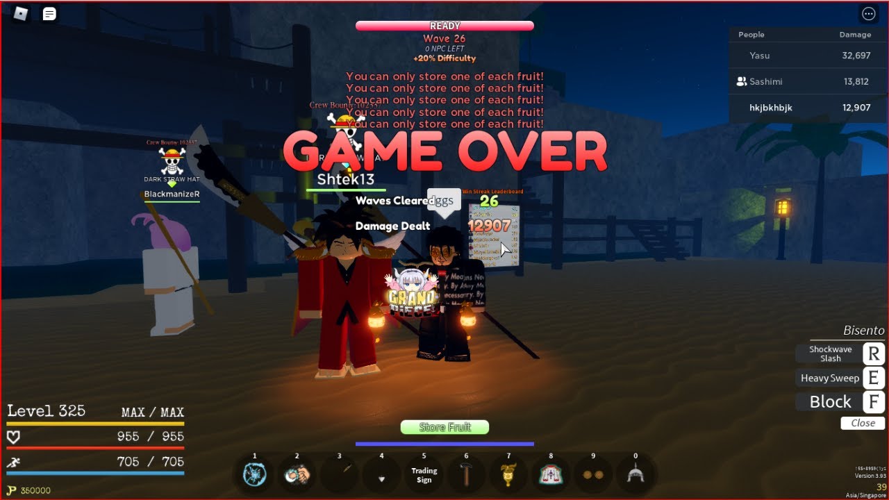 GPO Dungeon Luck?!