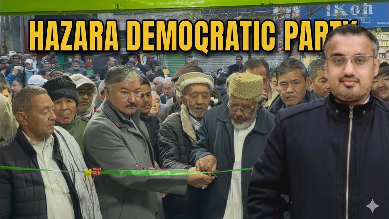 Opening Ceremony Hazara Democratic Party’s Local Government Election Office Ba Dast A. Khaliq Azra❤️