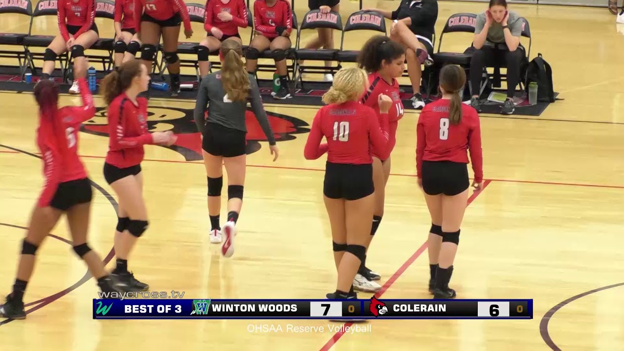 Winton Woods vs. Colerain High School Women's Reserve Volleyball - September 10, 2019