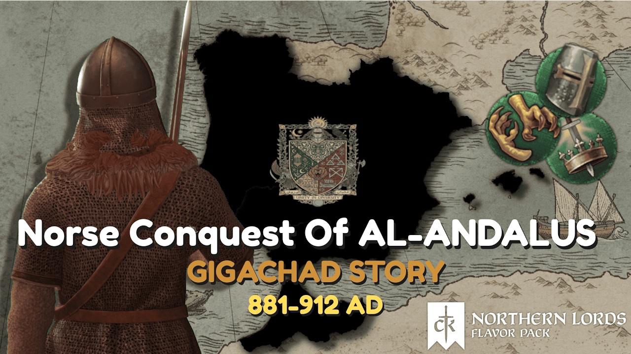 Conquering Al-Andalus As A NORSE In CK3 | CK3 Playthrough