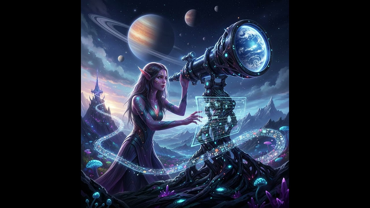 AlgorhythmX - Lyra from planet Xylos #fantasy #scififantasy