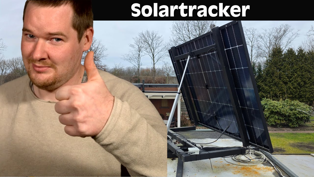 Solartracker für Balkonkraftwerk - Mein DIY Solartracker unter der Lupe