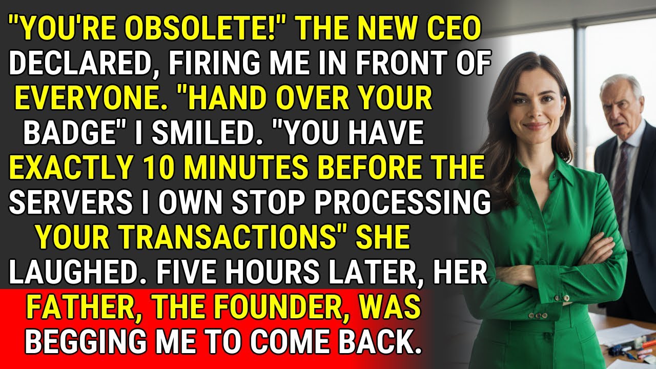 They Fired Me as 'Obsolete'—I Owned Their Servers ♟️ | Corporate Justice