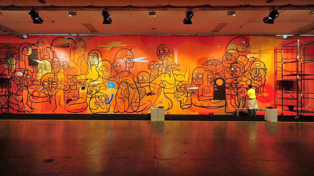 Live painting com Dozze Green | Chilli Beans SPFW 2011