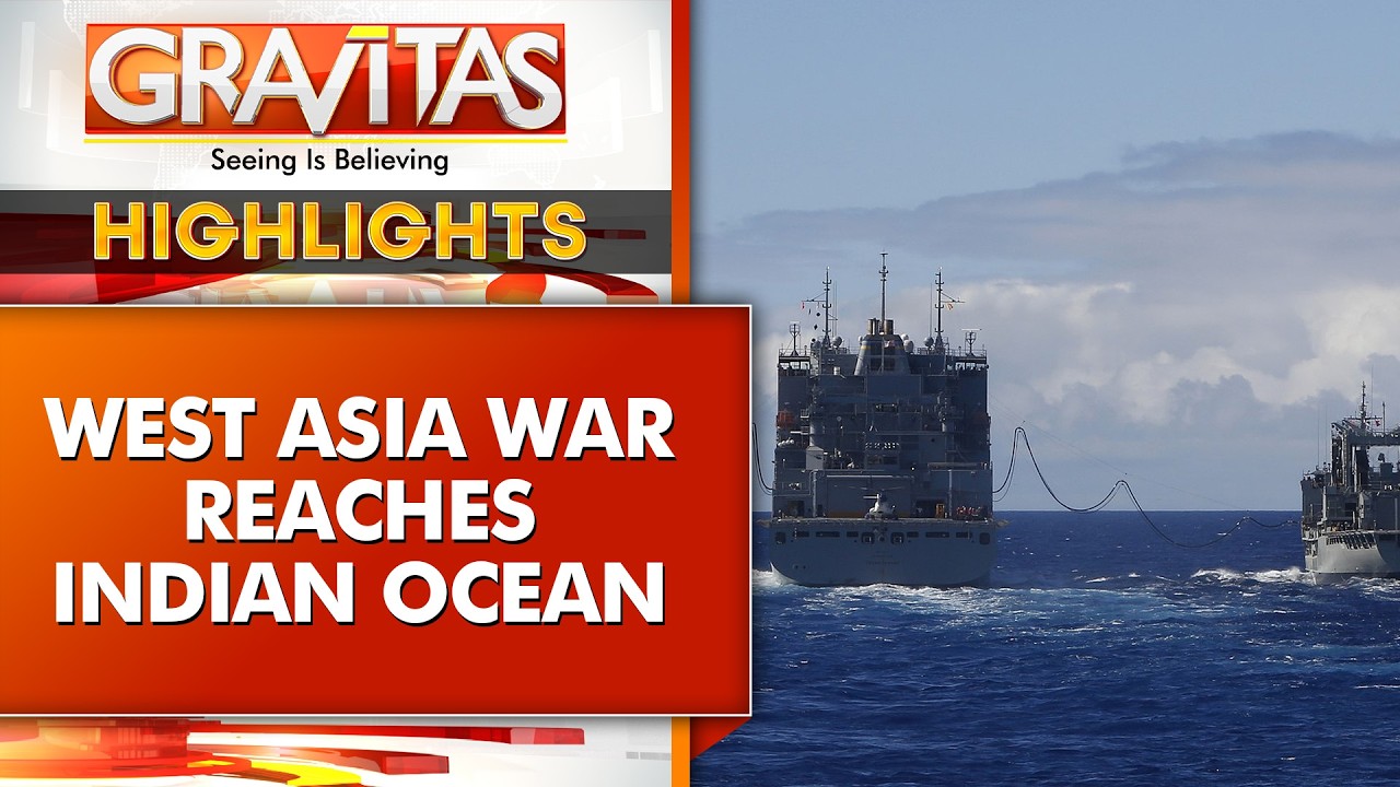 West Asia War: Showdown Over U.S. Sinking Iranian Warship Near Sri Lanka | Gravitas Highlights
