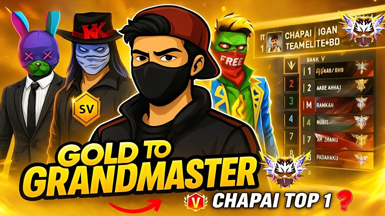 New Rank Season 49 Grandmaster Push WIth Double Sniper |#garena #garenafreefire #virals #chapaitop1