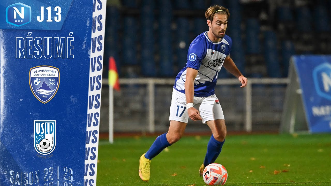J13 | US Avranches MSM – USL Dunkerque (3-4), le résumé | National FFF 2022-2023