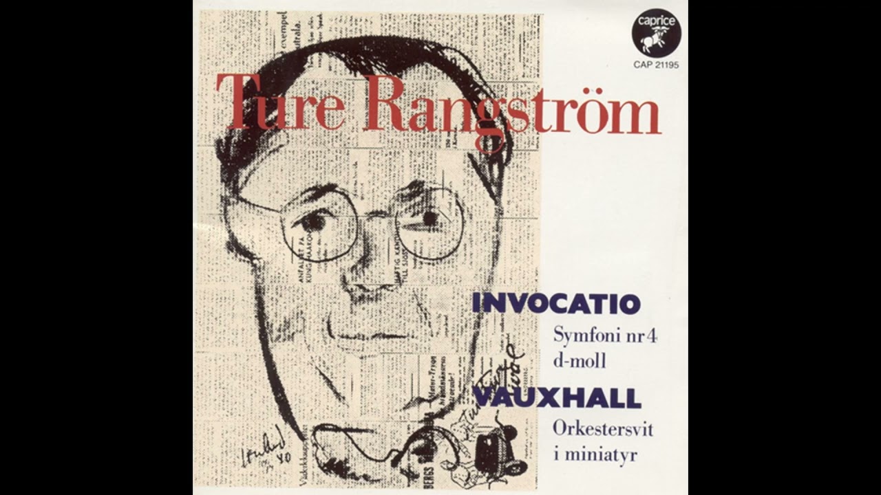Ture Rangström - Vauxhall, A Miniature Suite for Orchestra(1937)