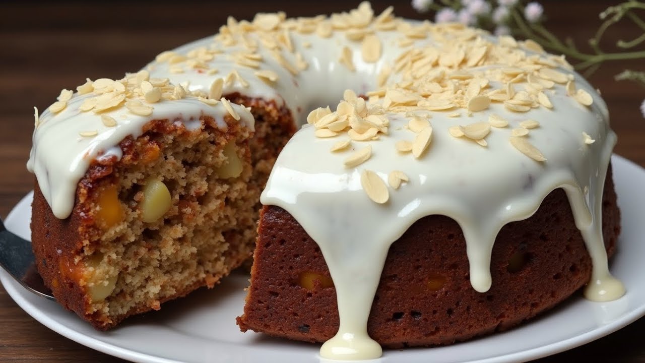 Никакой муки и сахара! Овсянка, яблоко и морковь! Мой любимый овсяный пирог за 15 минут!