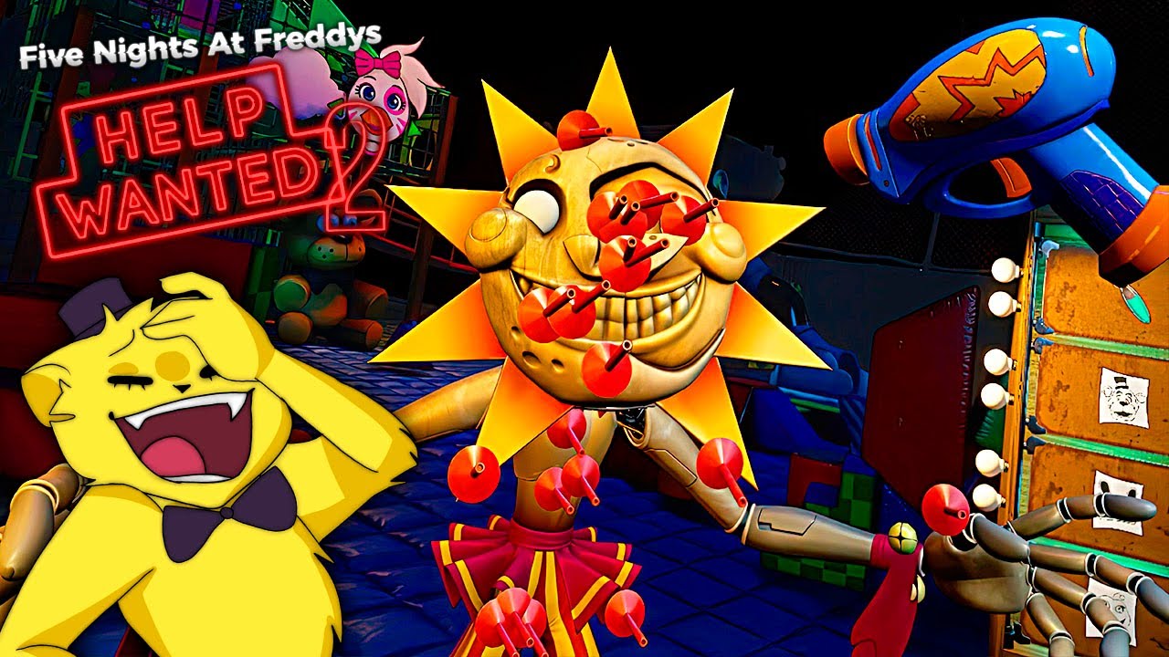 Угораю над Сандропом в Детсаде 🌞 FNAF Help Wanted 2
