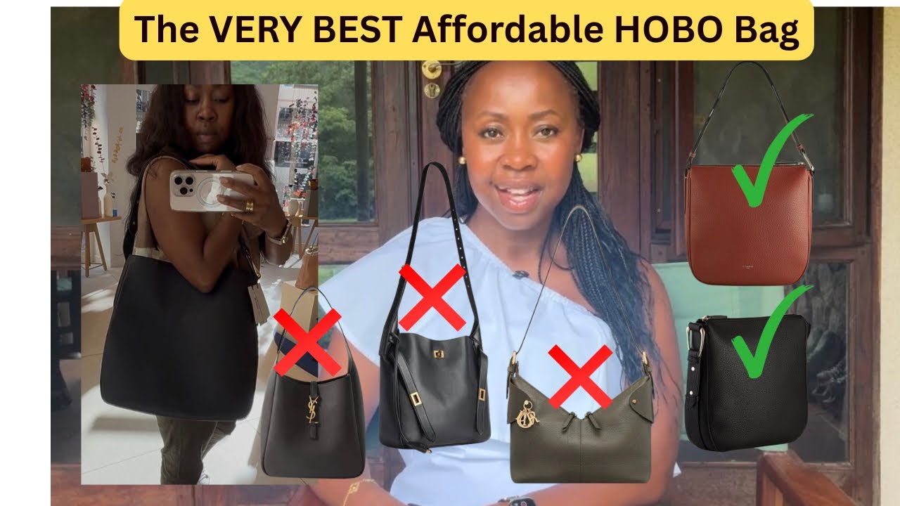 The VERY BEST mid luxe HOBO Bag | Affordable luxury | Anesu Sagonda